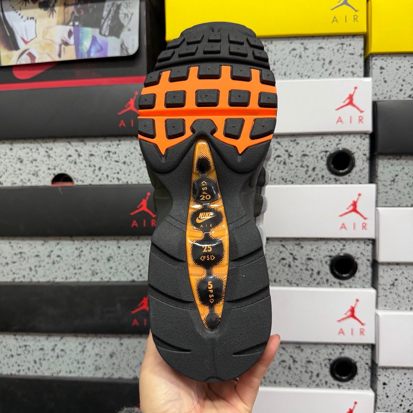 Nike Air Max 95 OG GS 'Bright Mandarin' 2025