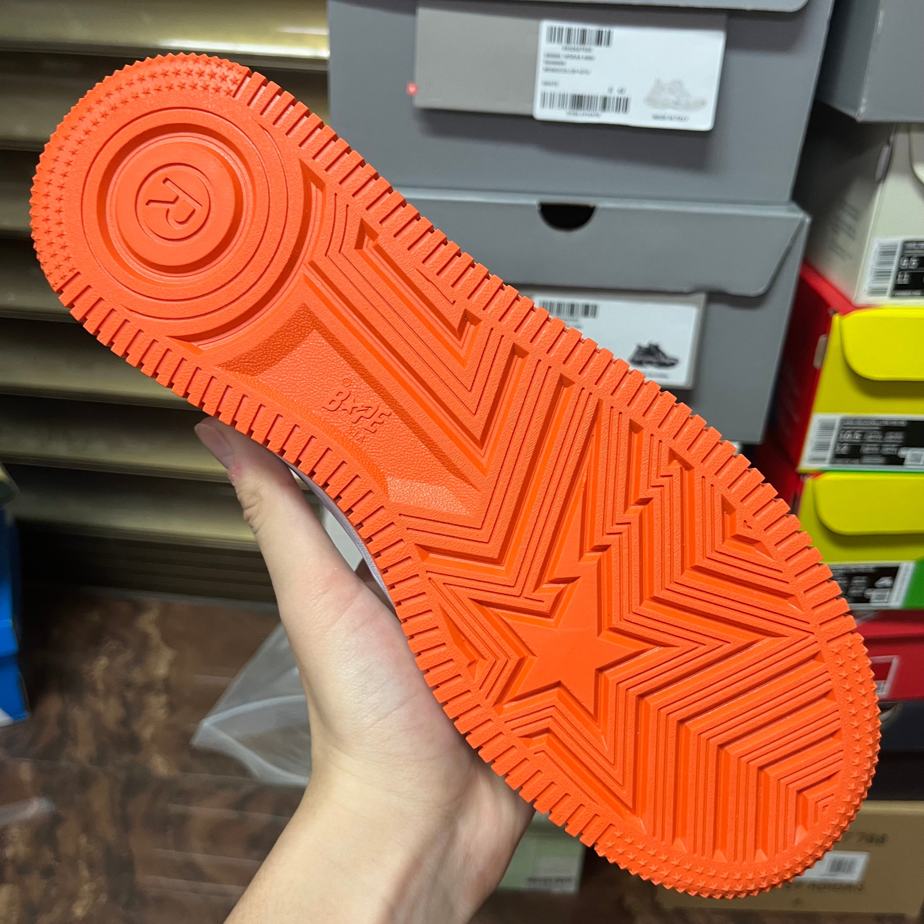 Bape Sta Low Orange