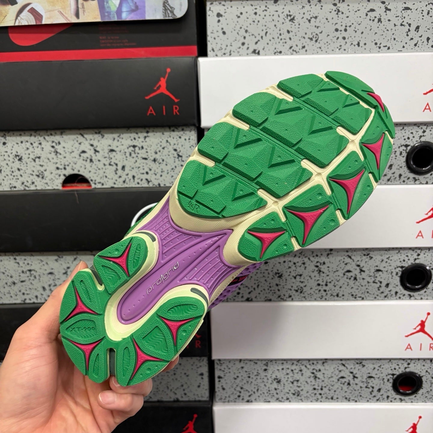 Jae Tips x Saucony ProGrid Triumph 4 'Flowers Pack - Fern'