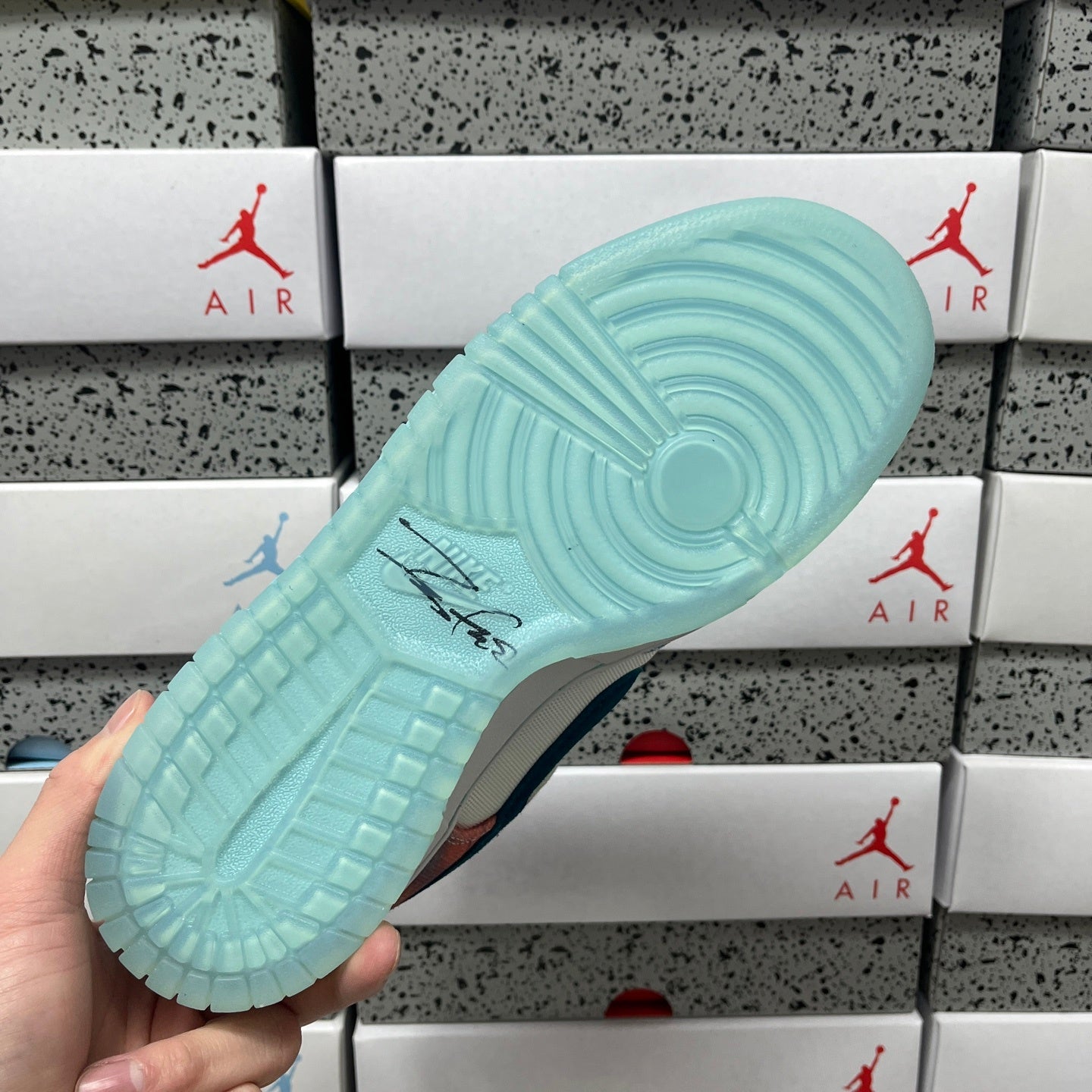 Futura Laboratories x Nike Dunk Low SB 'Bleached Aqua'