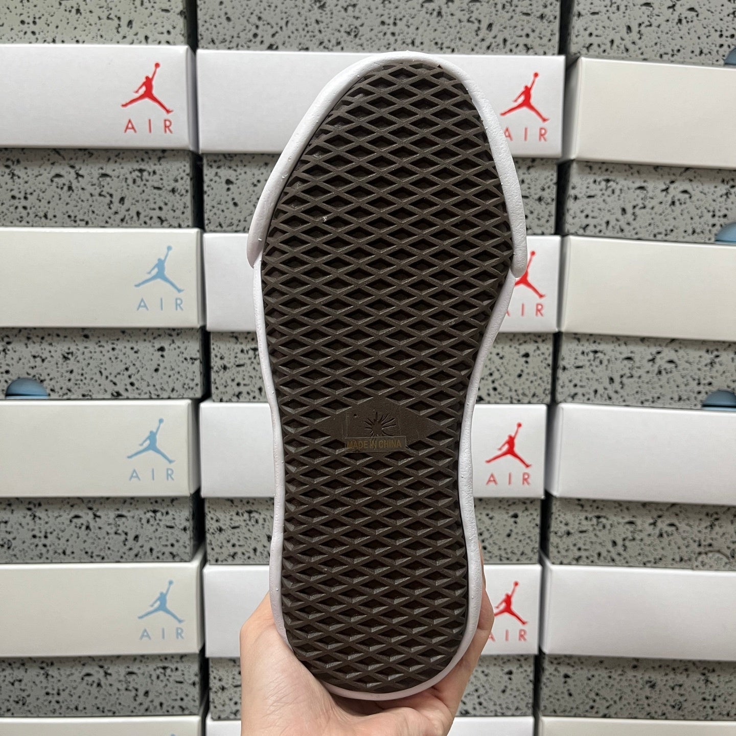 Maison Mihara Yasuhiro Blakey OG Sole High Canvas cream