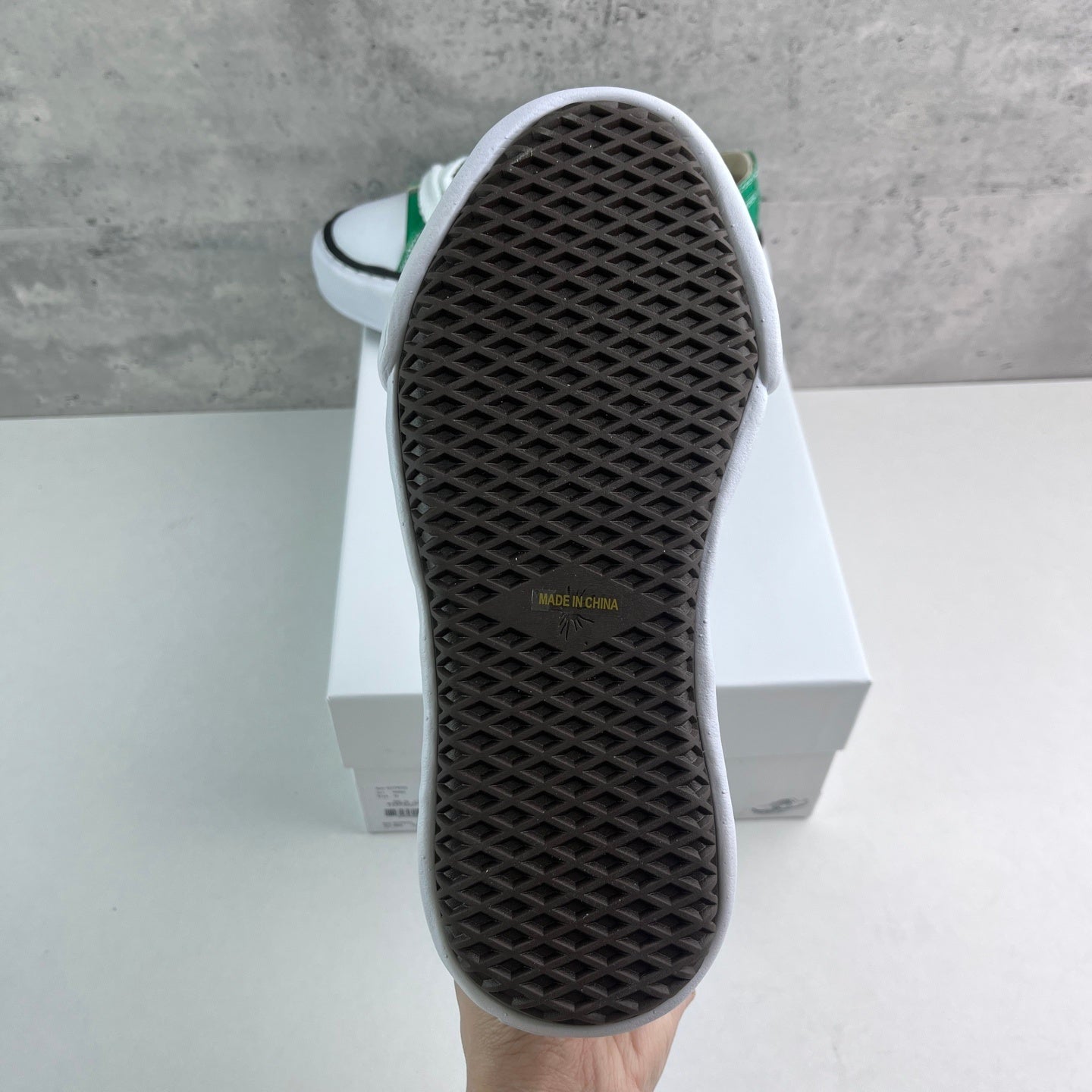 Maison Mihara Yasuhiro Peterson OG Sole Canvas Low 'CL Green'