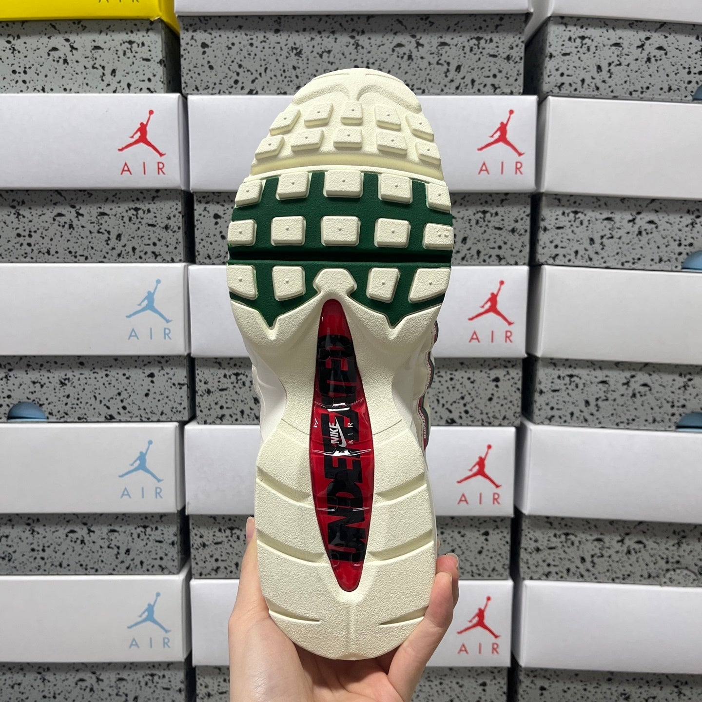 Undefeated x Nike Air Max 95 'Sail'