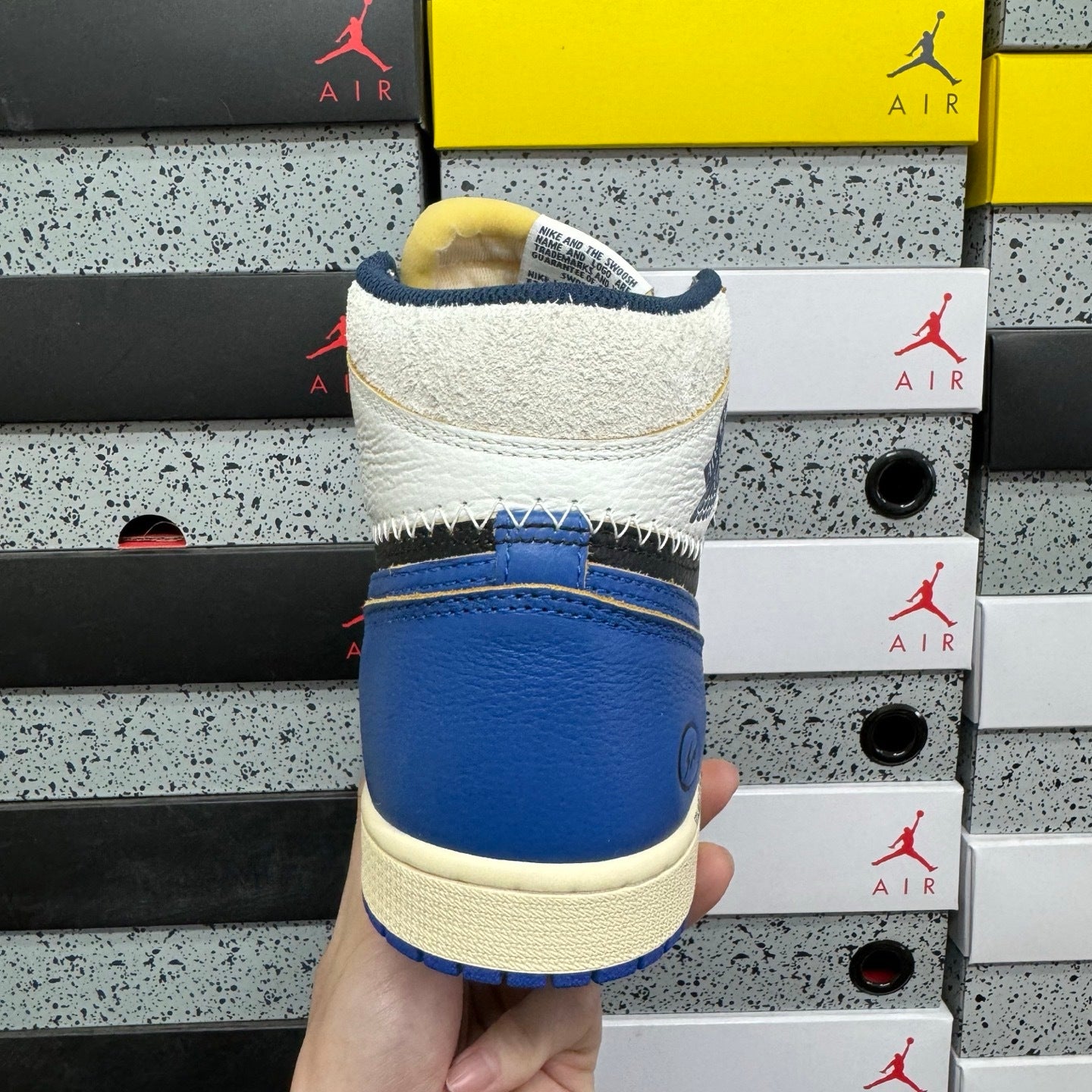 Fragment x Union x Air Jordan 1 High OG Royal Blue