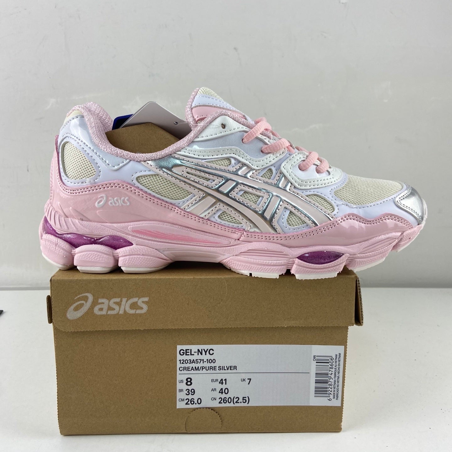 Kicki Yang Zhang x ASICS Gel NYC 'Cream Pink'