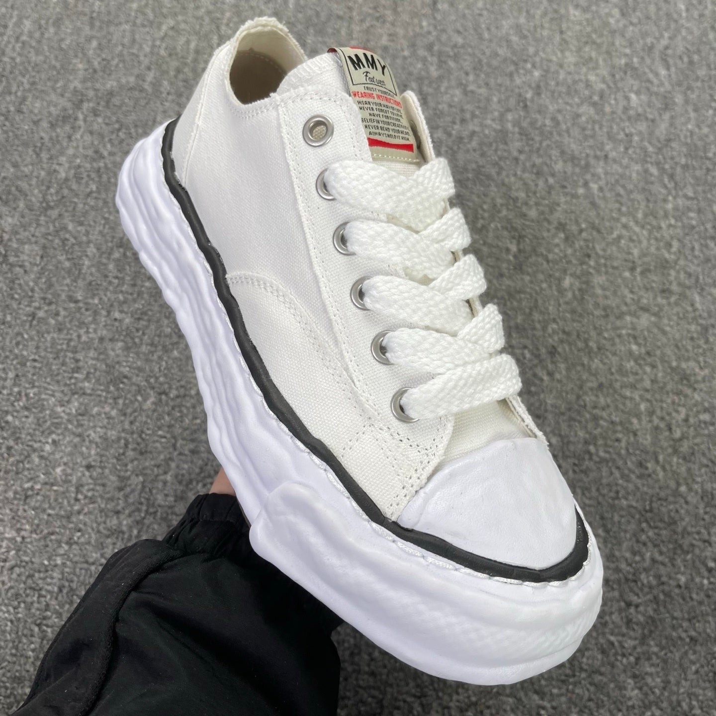Maison Mihara Yasuhiro Peterson 23 OG Sole Canvas Low 'White'