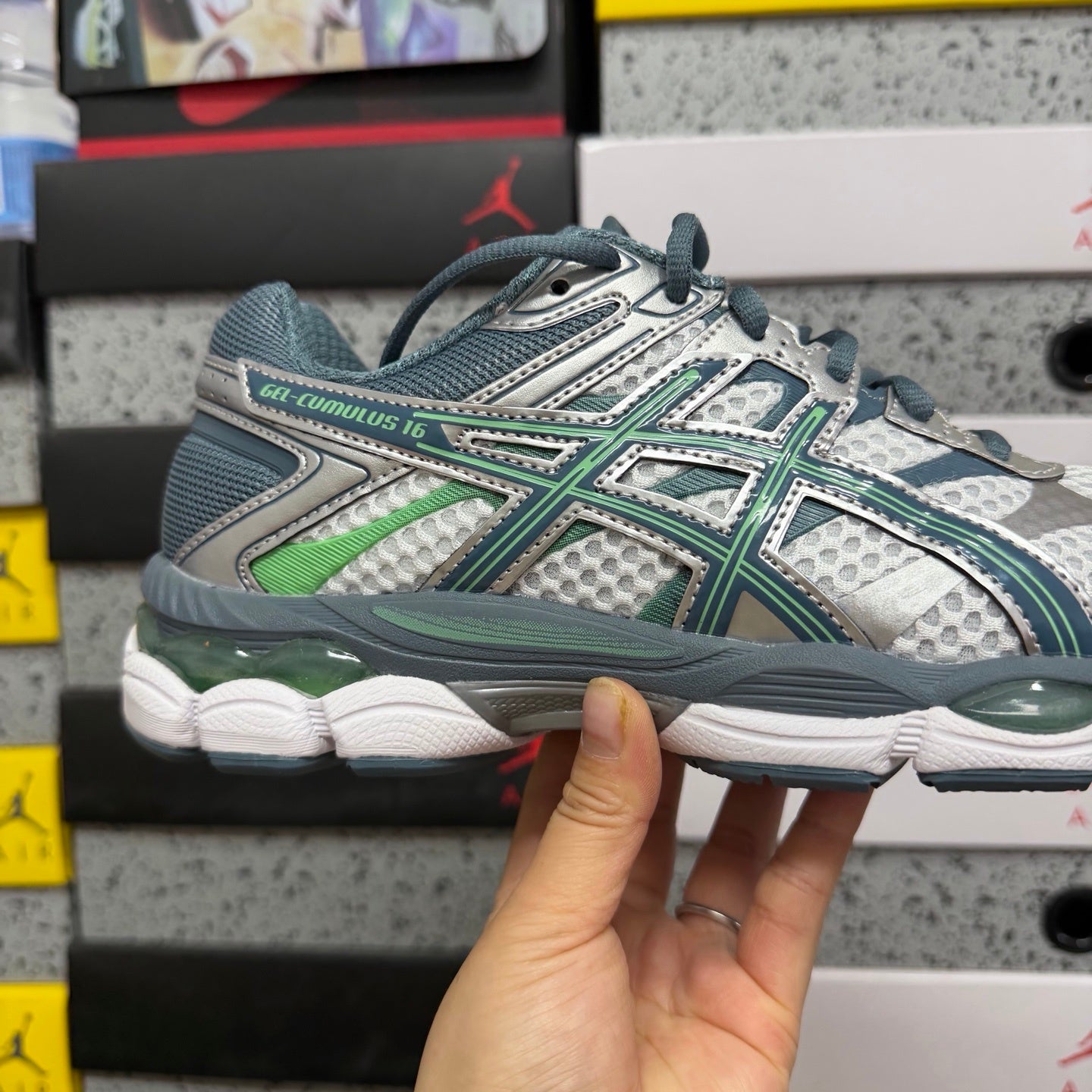 ASICS Gel Cumulus 16 'White Ironclad'