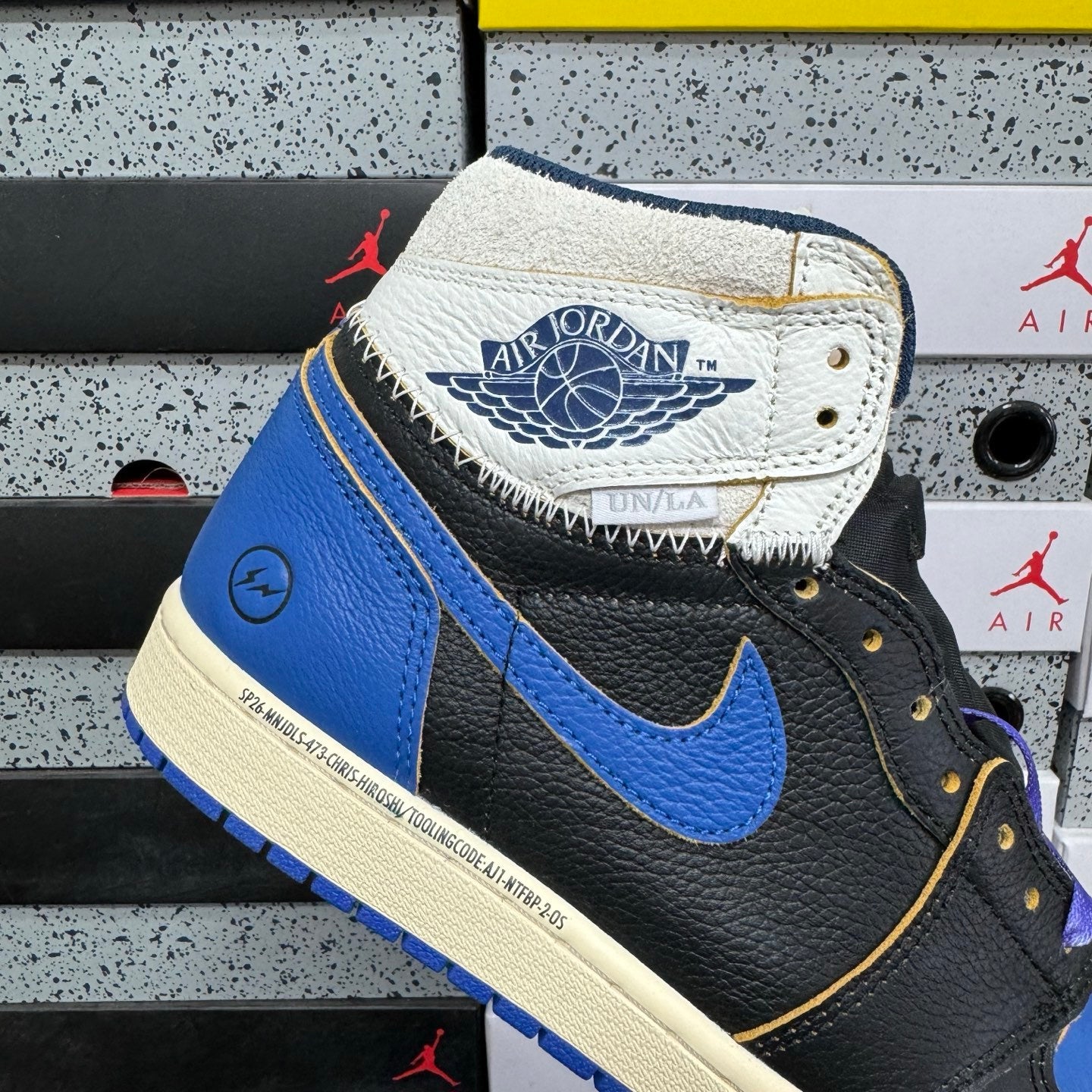 Fragment x Union x Air Jordan 1 High OG Royal Blue