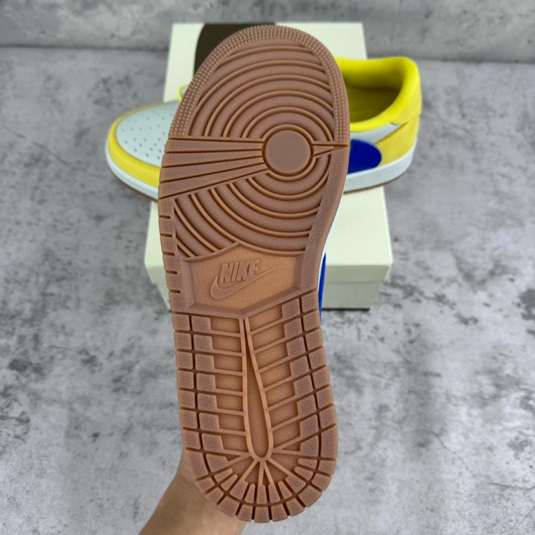 Travis Scott x Air Jordan 1 Retro Low OG SP PS 'Canary'