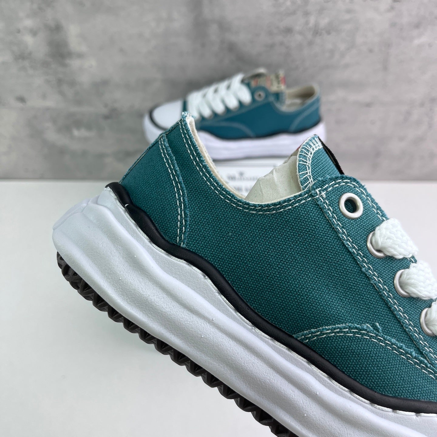 Maison Mihara Yasuhiro Peterson OG Sole Canvas Low 'Blue'
