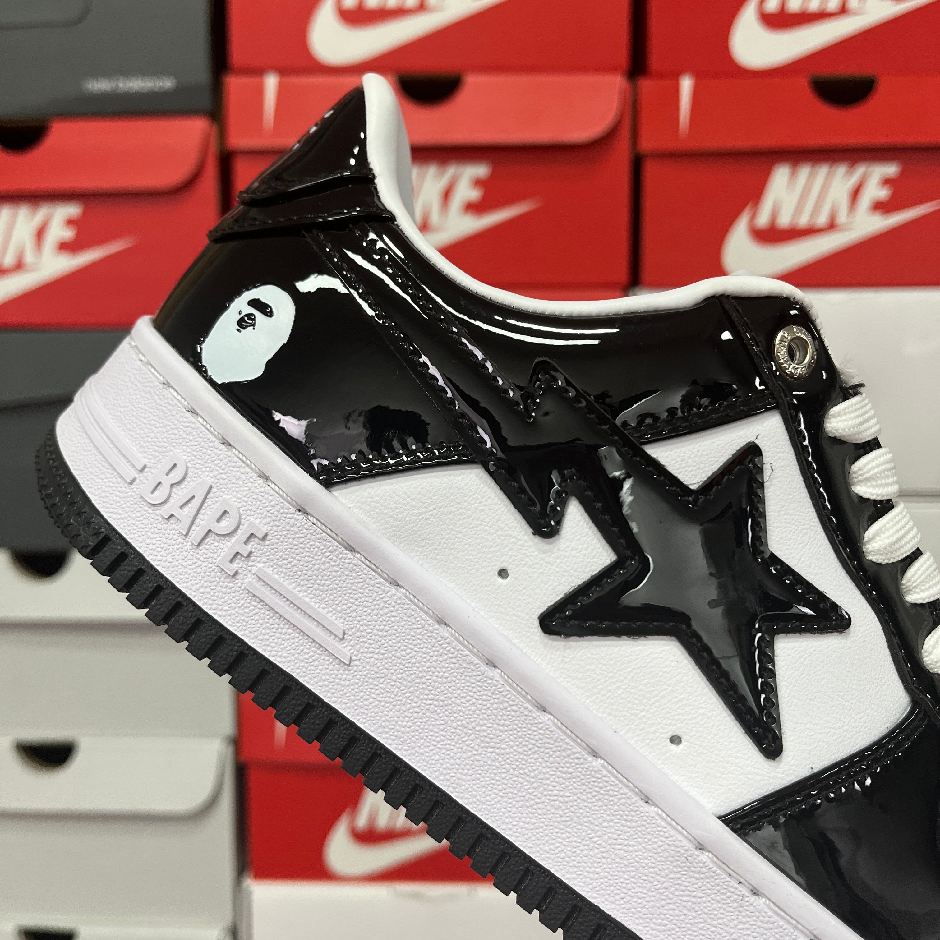 Bape Sta Low Black