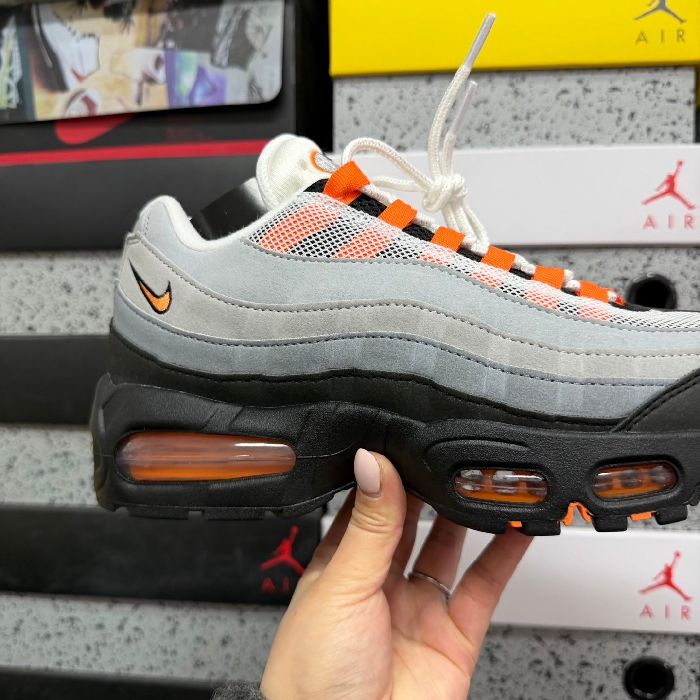 Nike Air Max 95 OG GS 'Bright Mandarin' 2025