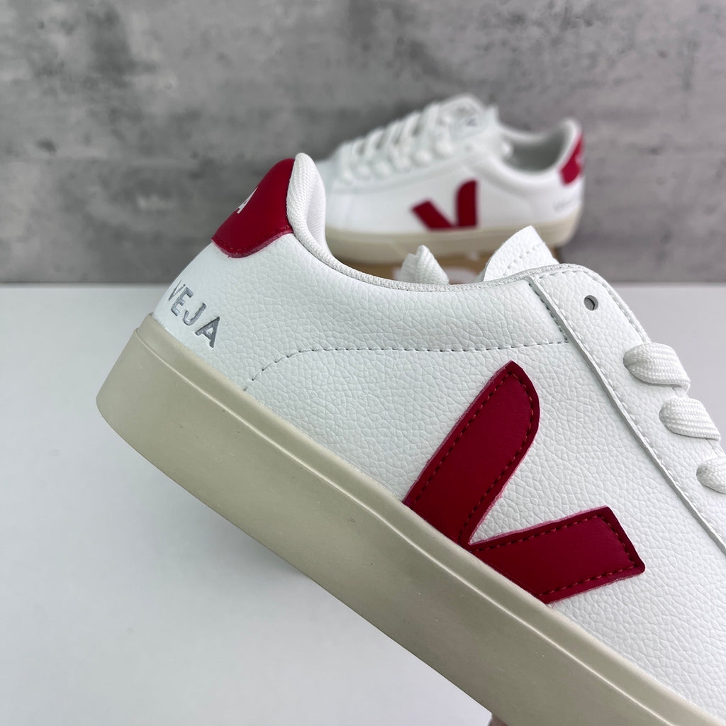 Veja Campo Low Chromefree 'White Red'