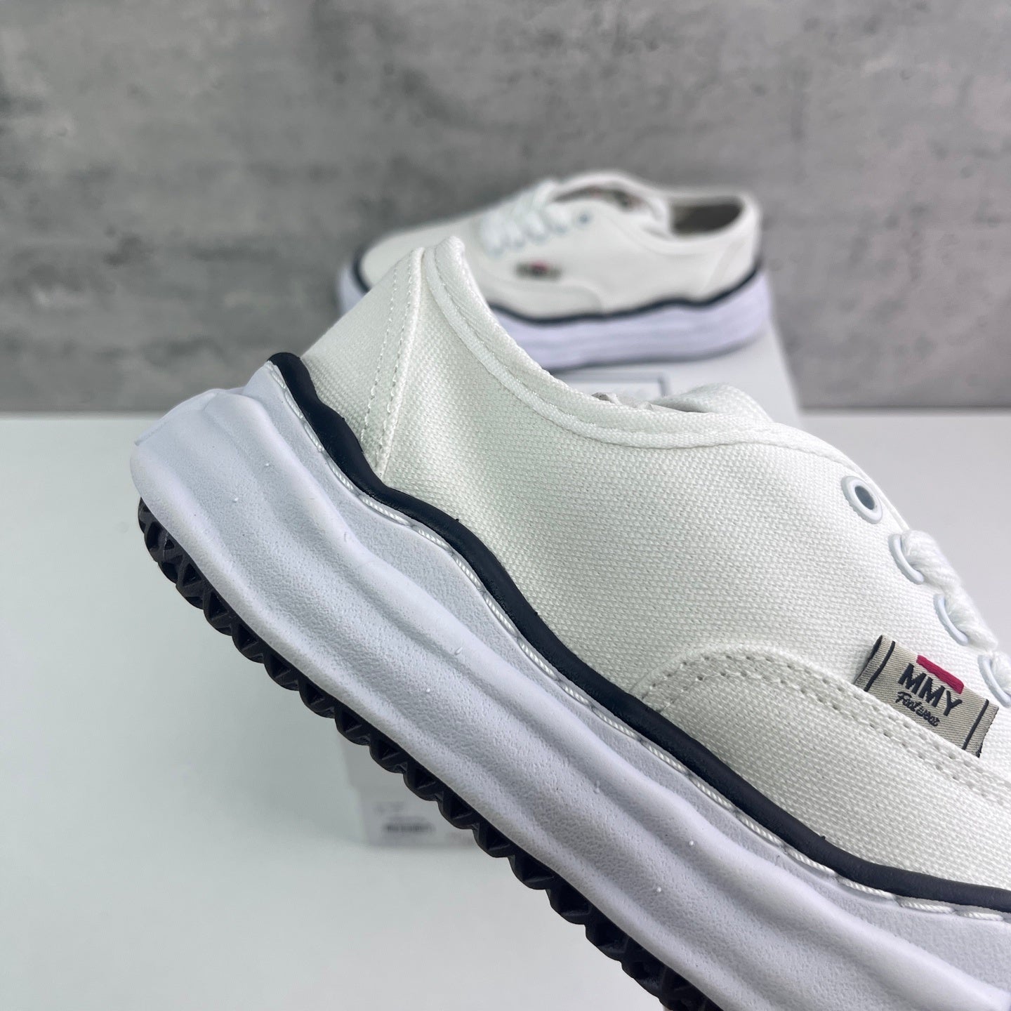 Maison Mihara Yasuhiro Baker OG Sole Canvas Low 'White'