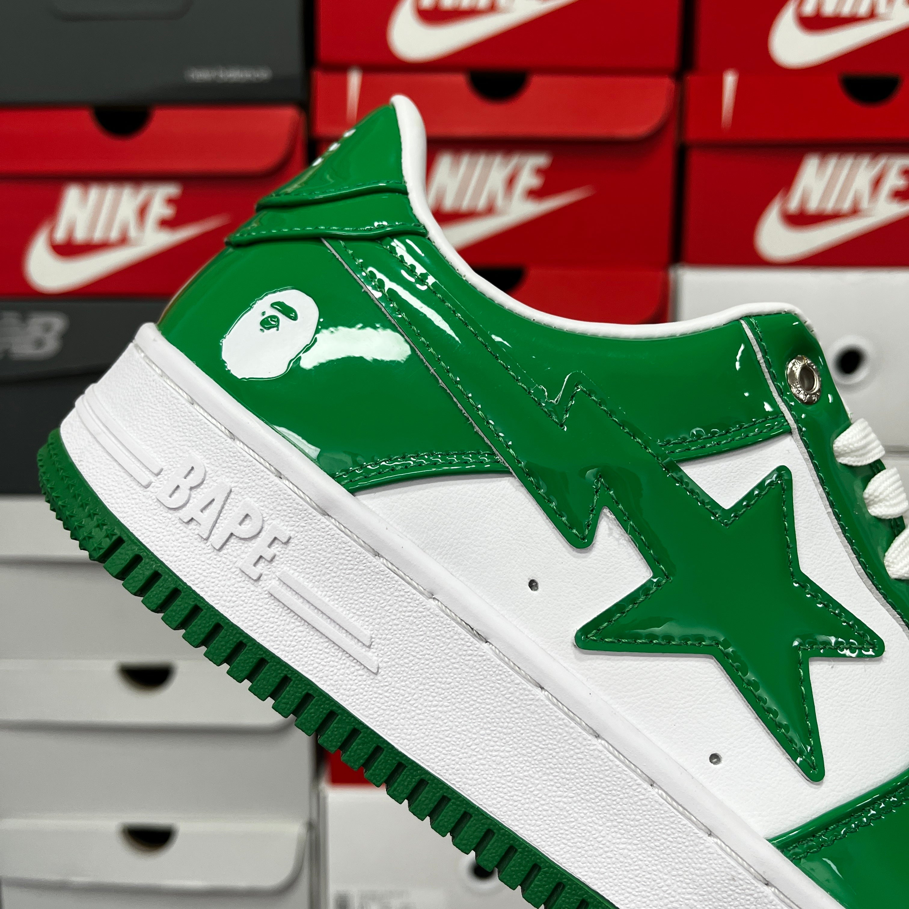 Bape Sta Low Green