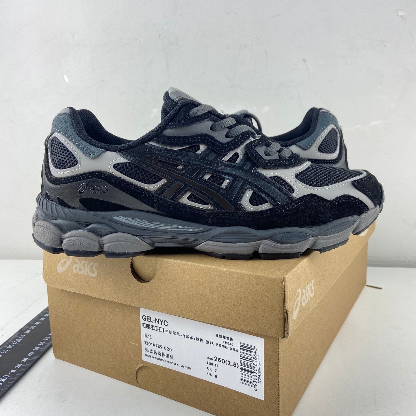 ASICS Gel NYC 'Graphite Grey Black'