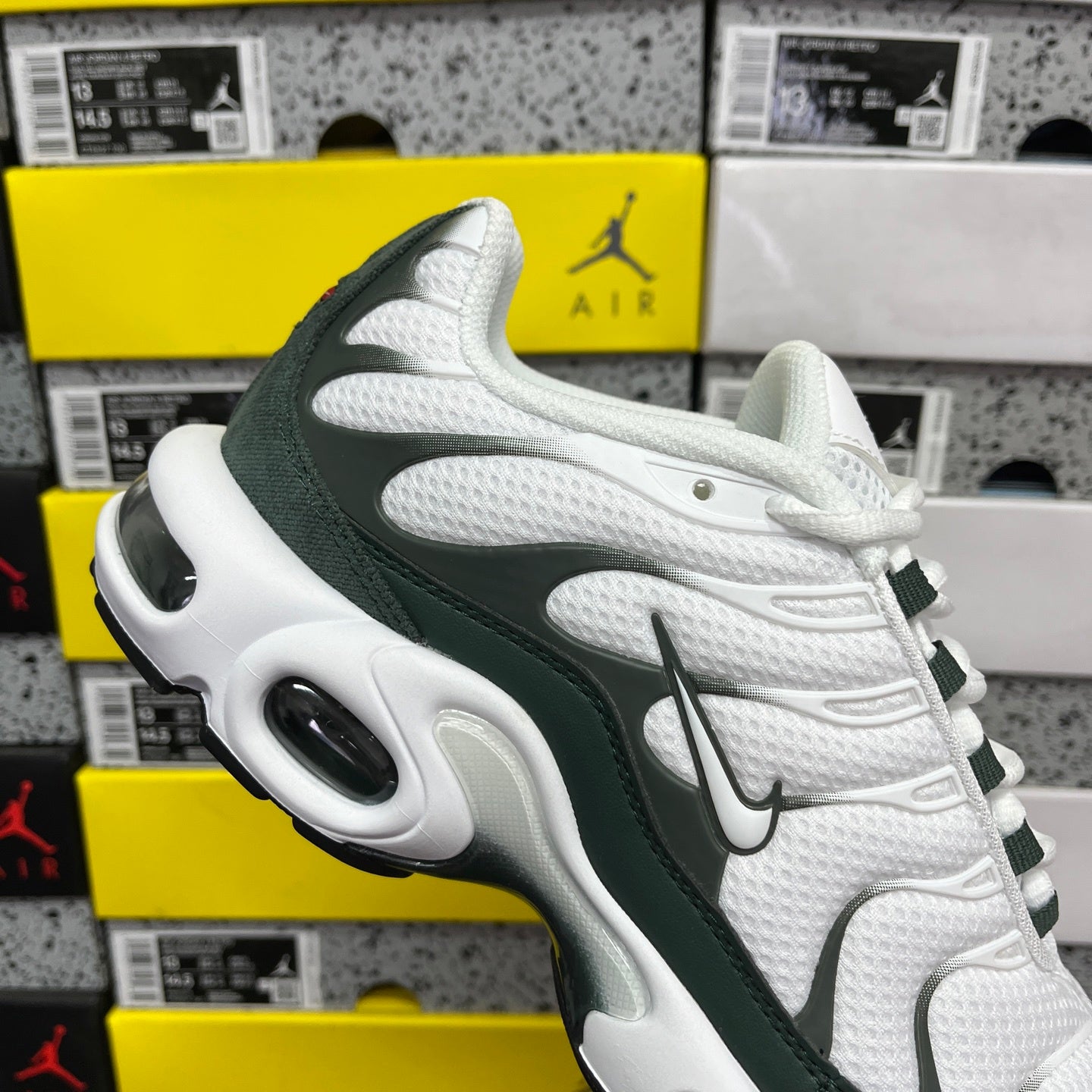 Nike Air Max Plus Premium 'White Vintage Green'