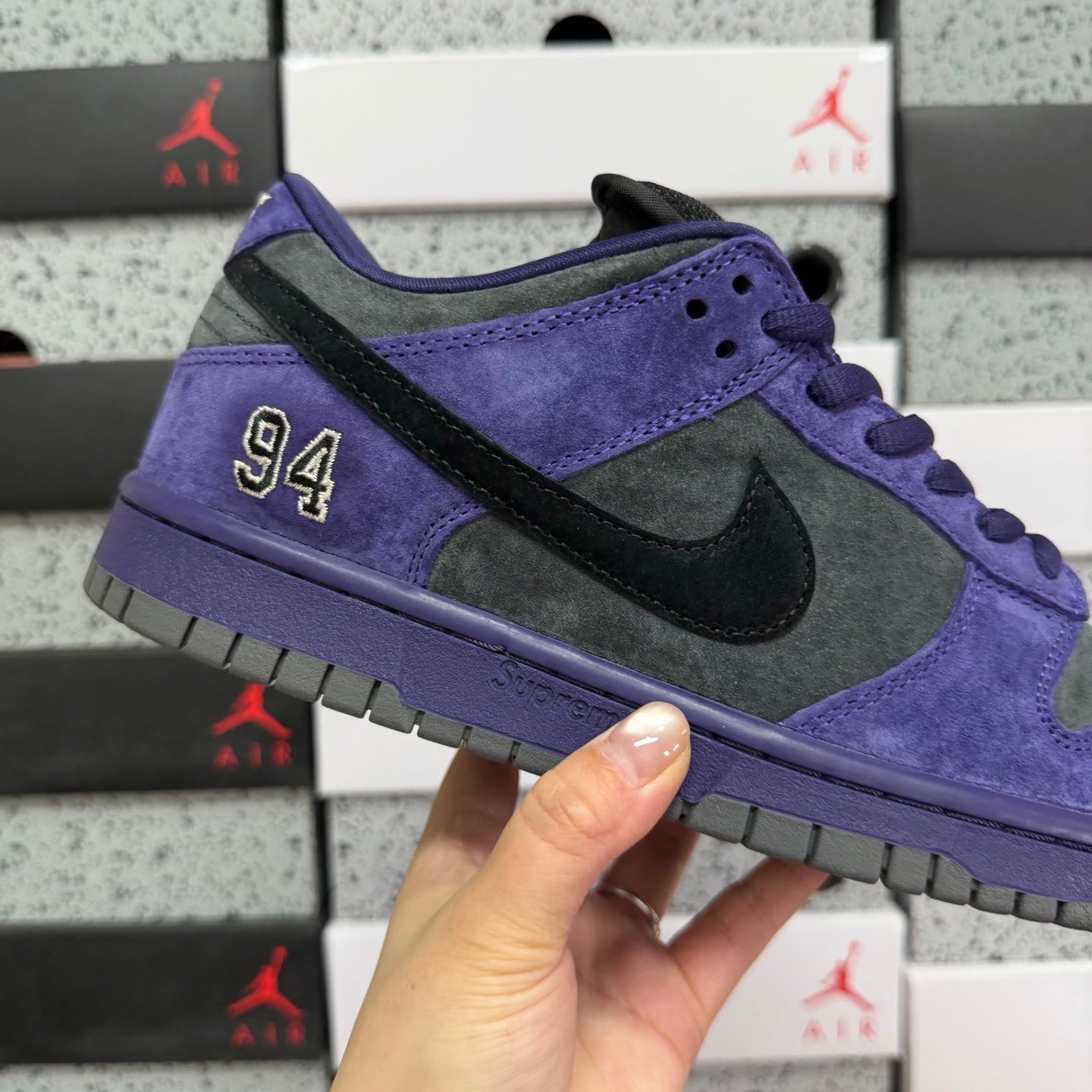 Supreme x Nike Dunk Low SB 'Ink