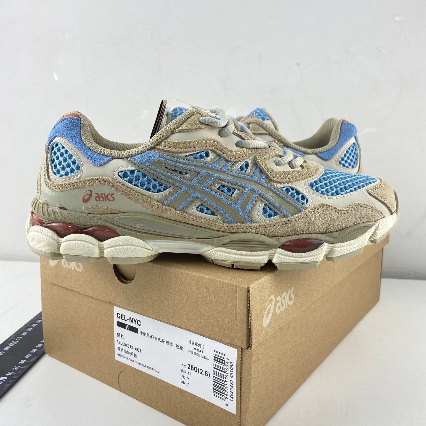 Asics Gel NYC 'Harbor Blue Wood Crepe'
