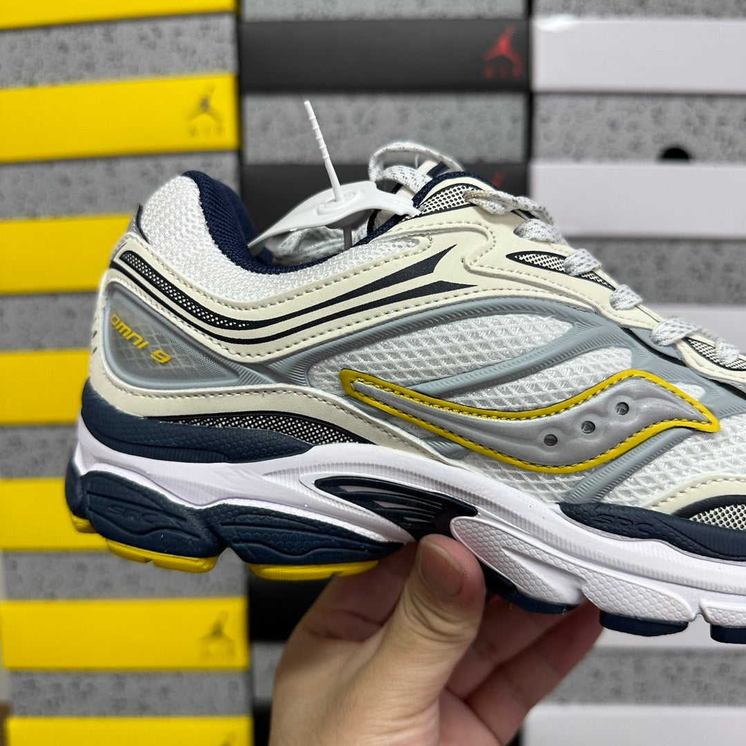 Saucony ProGrid Omni 9 'Fabricated Future Pack - White Yellow'