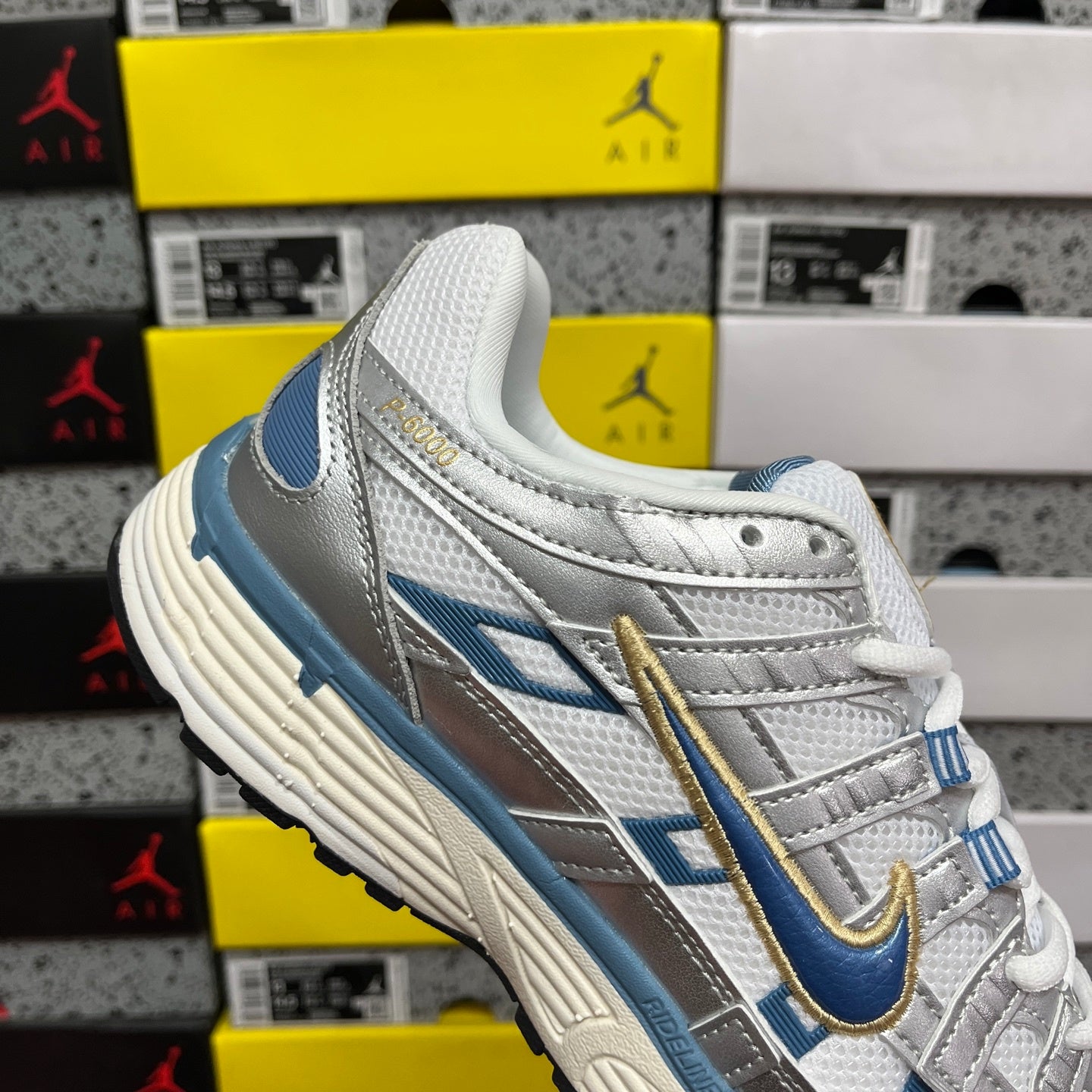 Nike P-6000 'Metallic Silver Aegean Storm'