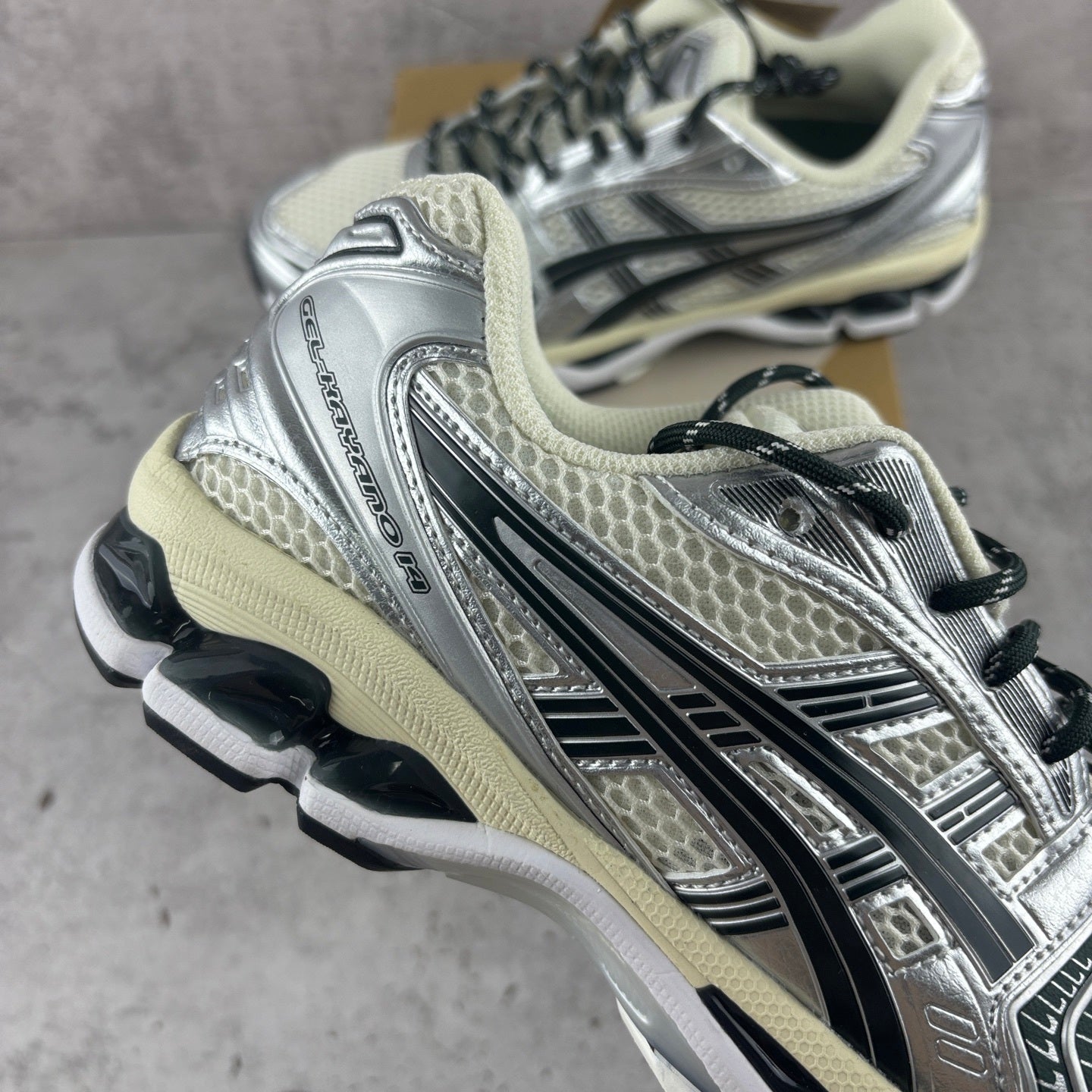 Kith x ASICS Gel Kayano 14 'Cream Scarab' 2024