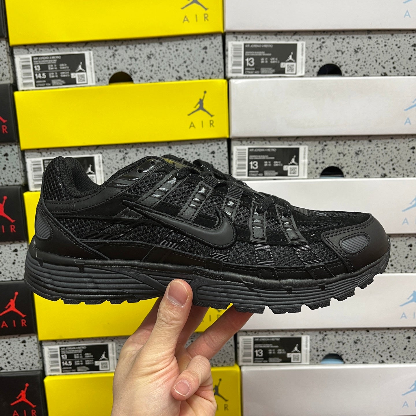 Nike P-6000 Premium 'Triple Black'
