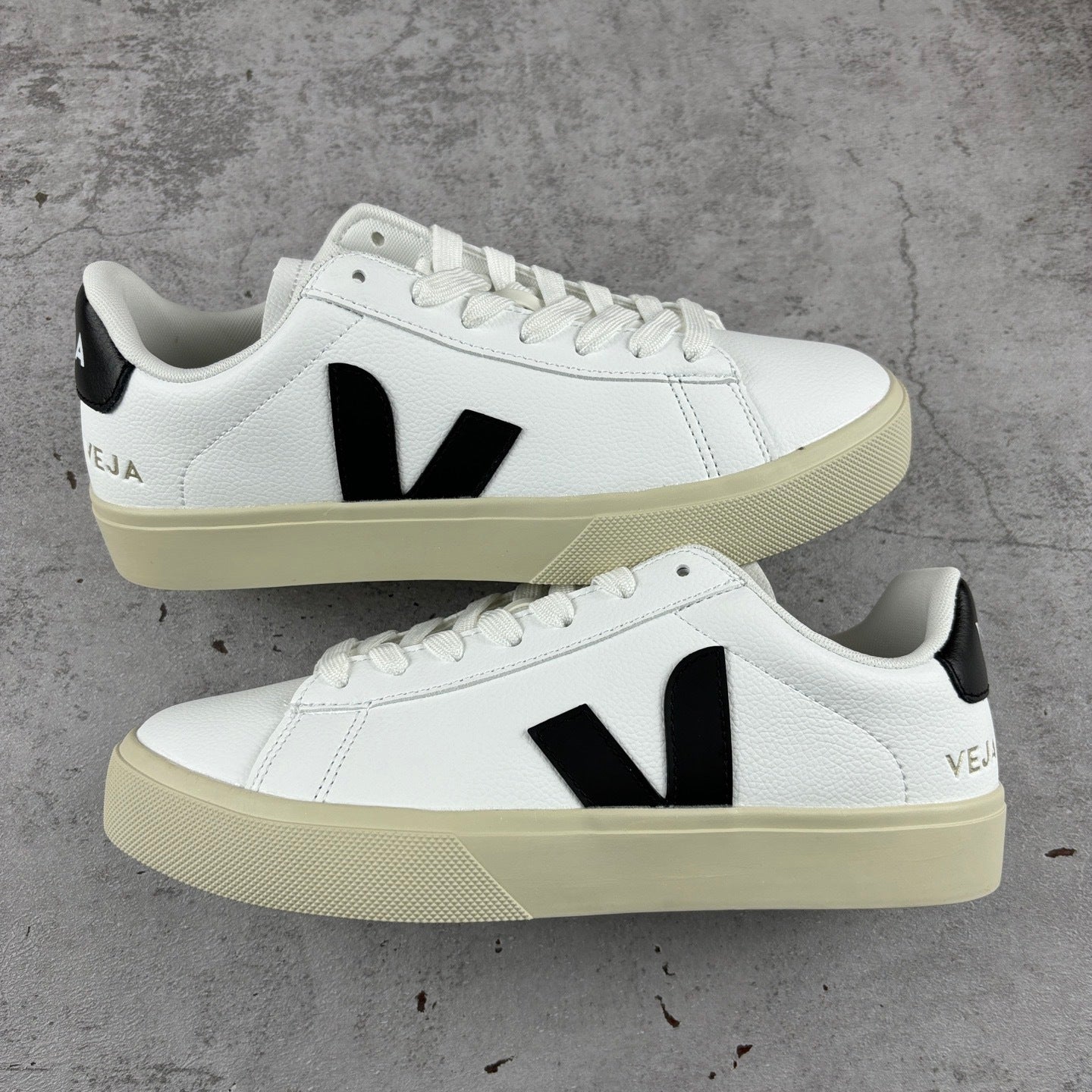 Veja Wmns Campo Low Chromefree 'White Black'