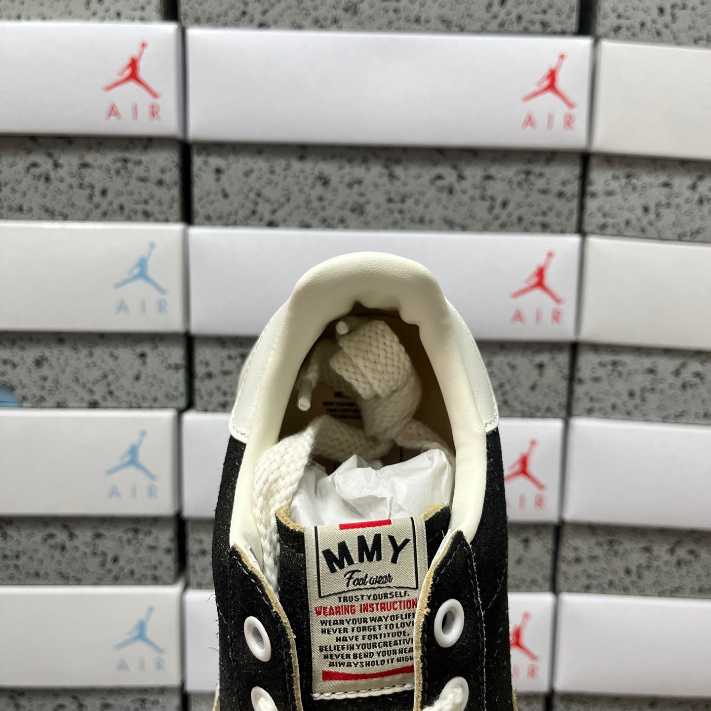Maison Mihara Yasuhiro Blakey OG Sole Vintage Canvas Low 'Black'