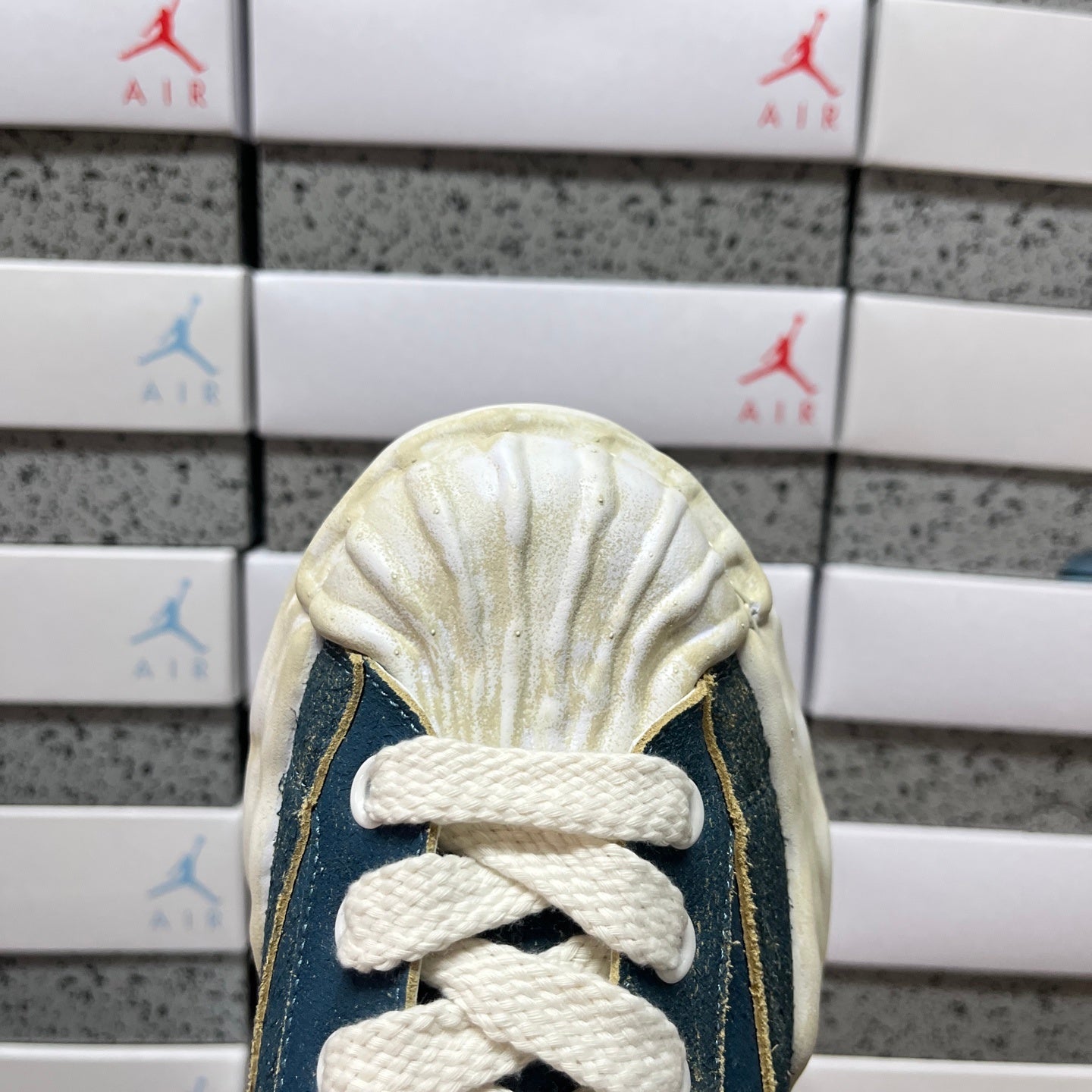 Maison Mihara Yasuhiro Blakey OG Sole Vintage Suede Low 'Blue'