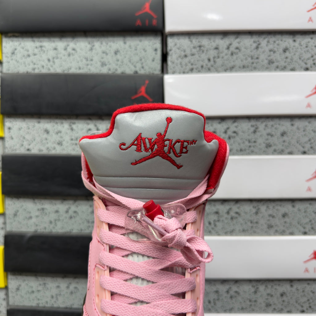 Awake NY x Air Jordan 5 Retro 'Boro - Arctic Pink'