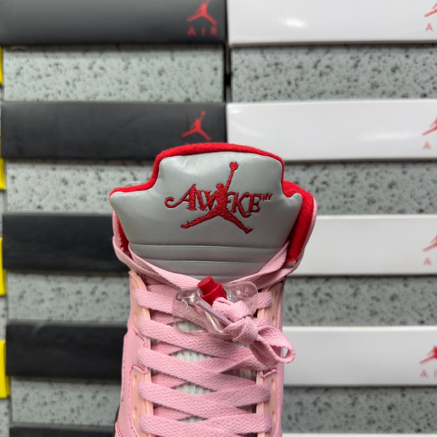 Awake NY x Air Jordan 5 Retro 'Boro - Arctic Pink'