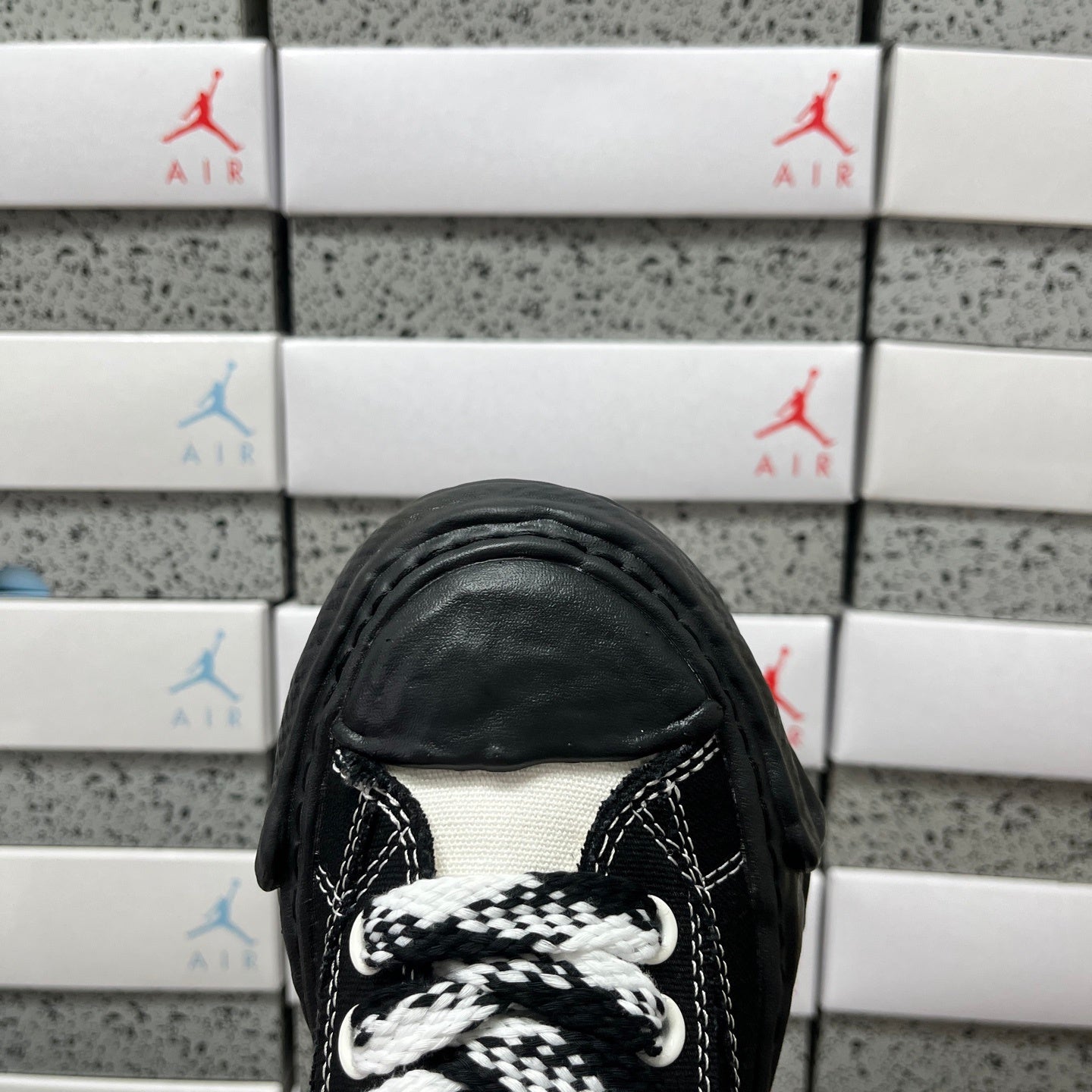 Maison Mihara Yasuhiro Hank OG Sole Silicon Coating Canvas Low 'Black'