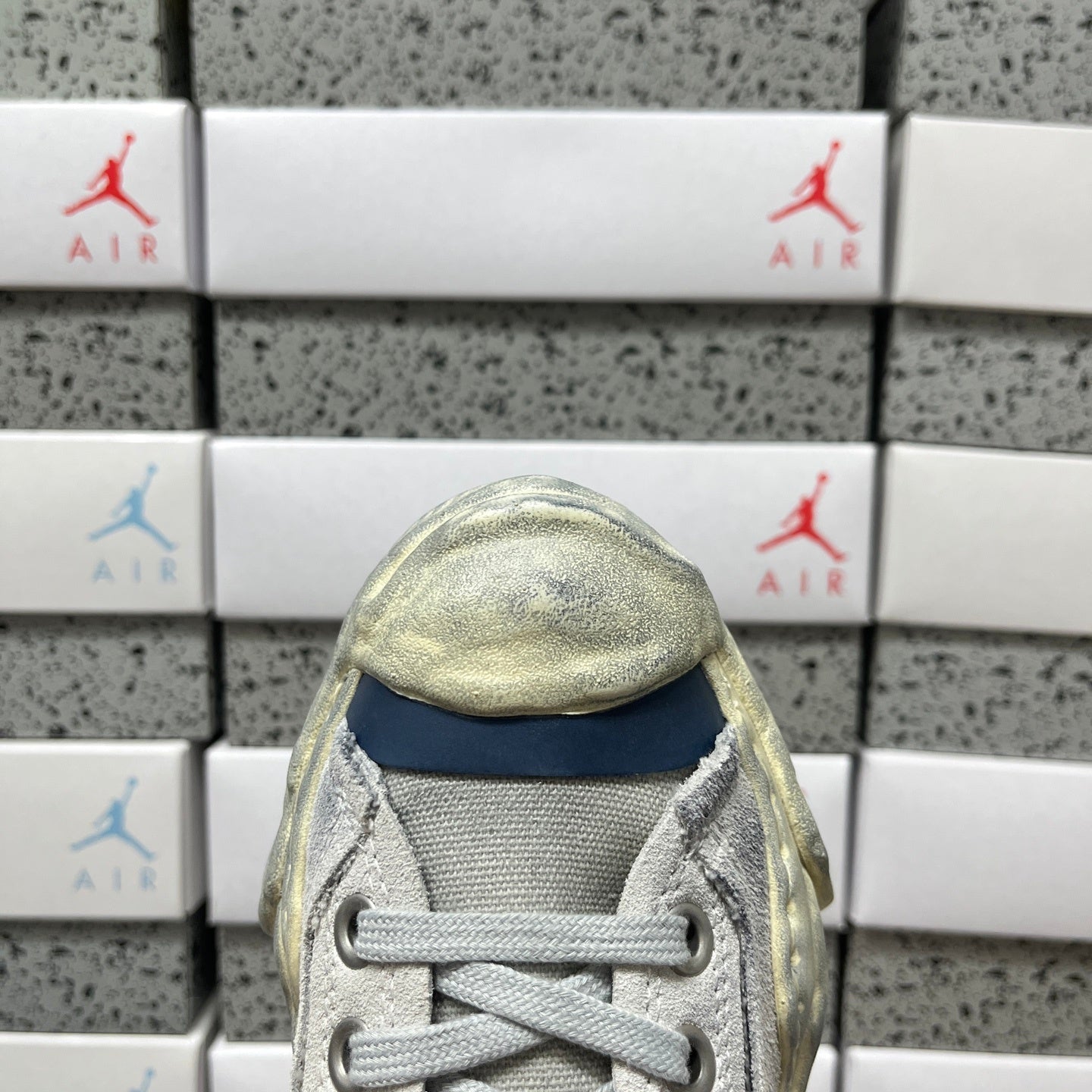 Maison Mihara Yasuhiro Hank Low 'Vintage Leather - White'
