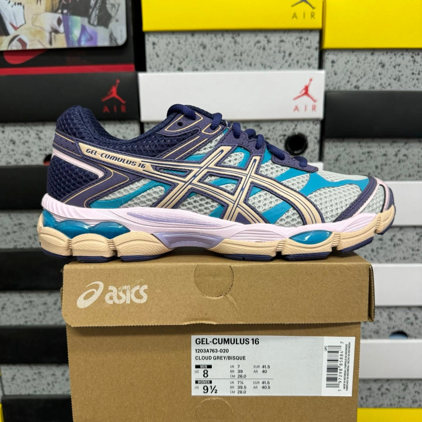 ASICS Gel Cumulus 16 'Purple Cloud Grey Bisque'