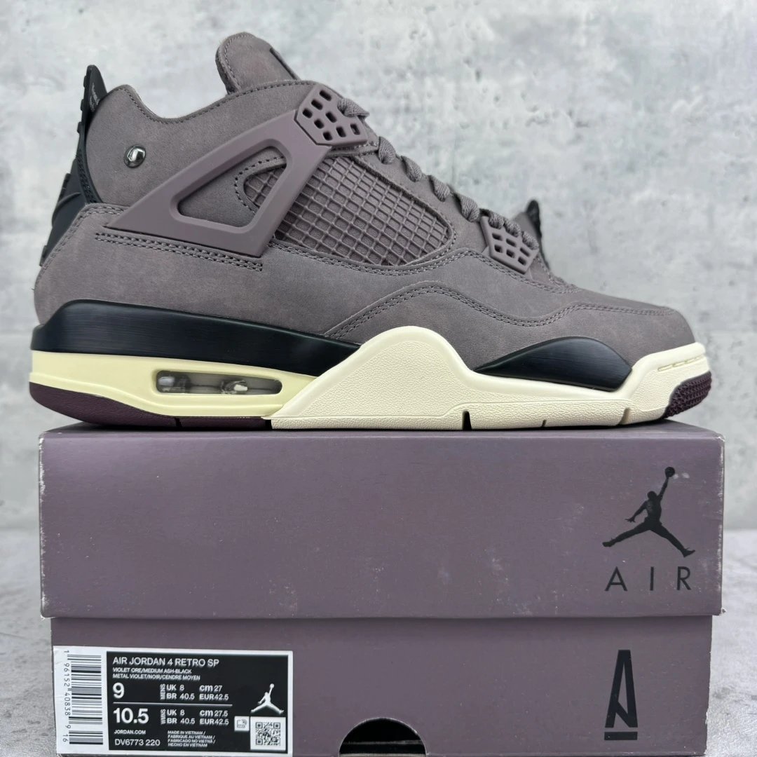 A Ma Maniére x Air Jordan 4 Retro 'Violet Ore'