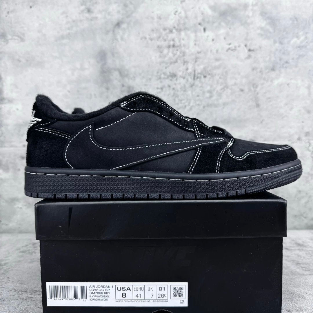 Air Jordan 1 Low SP Travis Scott Black Phantom
