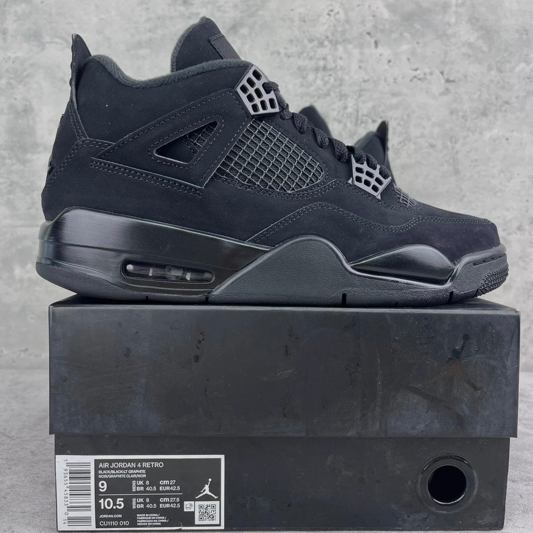 Air Jordan 4 Retro 'Black Cat' 2025