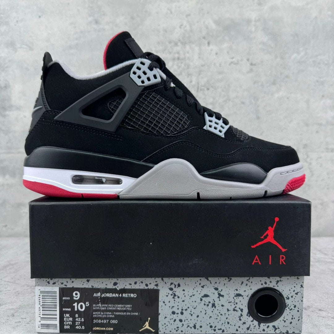 Air Jordan 4 Retro OG 'Bred' 2019