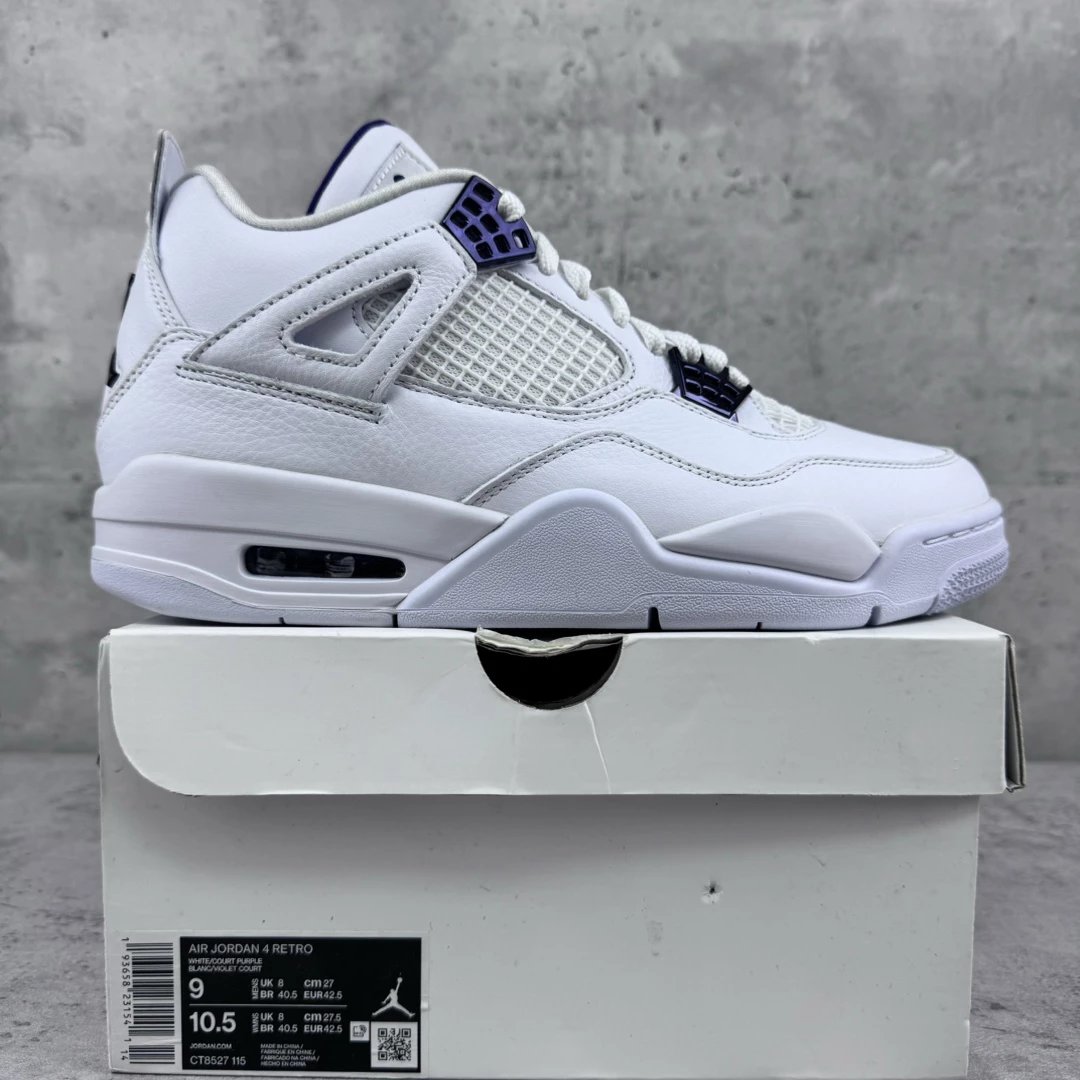 Air Jordan 4 Retro 'Purple Metallic'