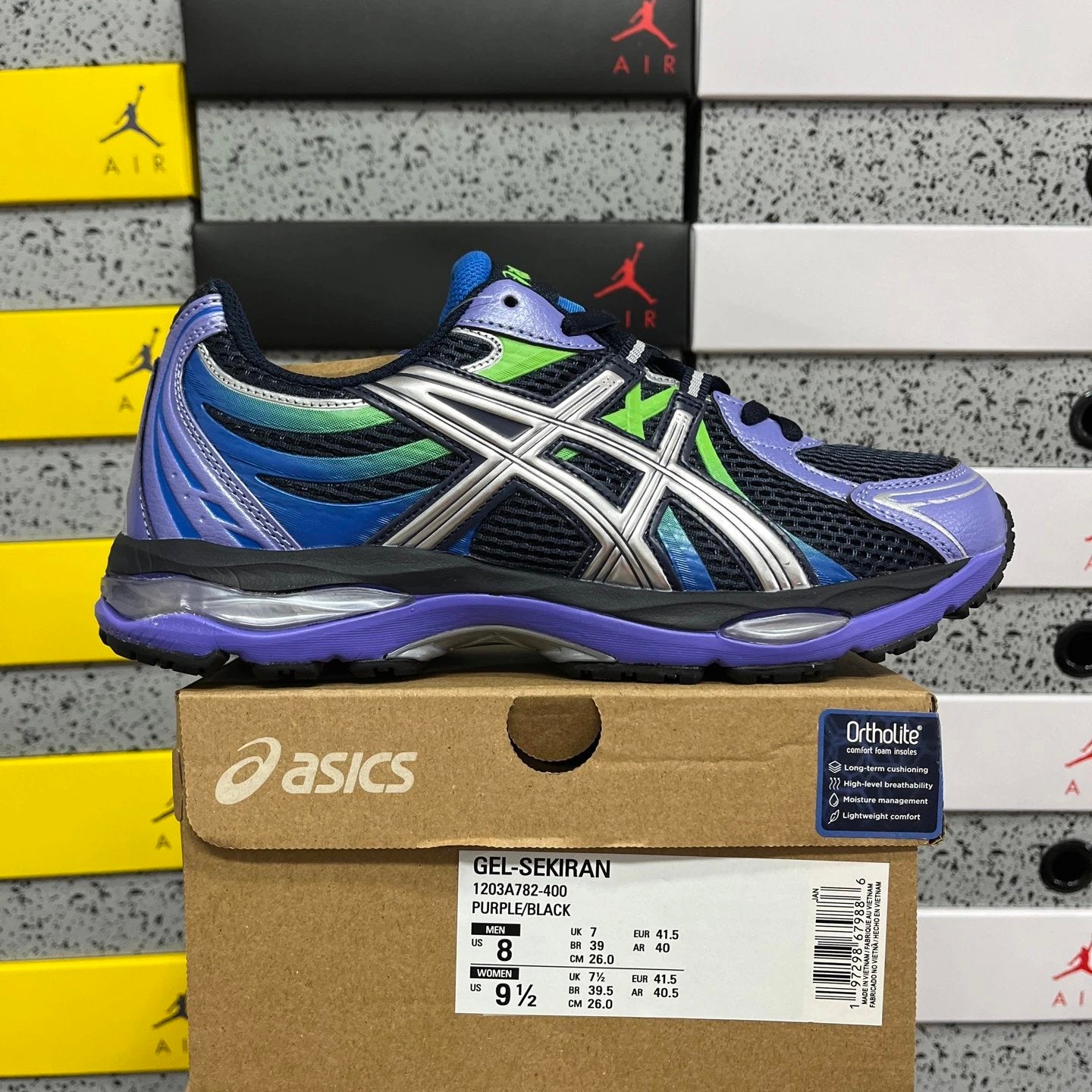 Asics Gel-Sekiran Midnight Pure Silver