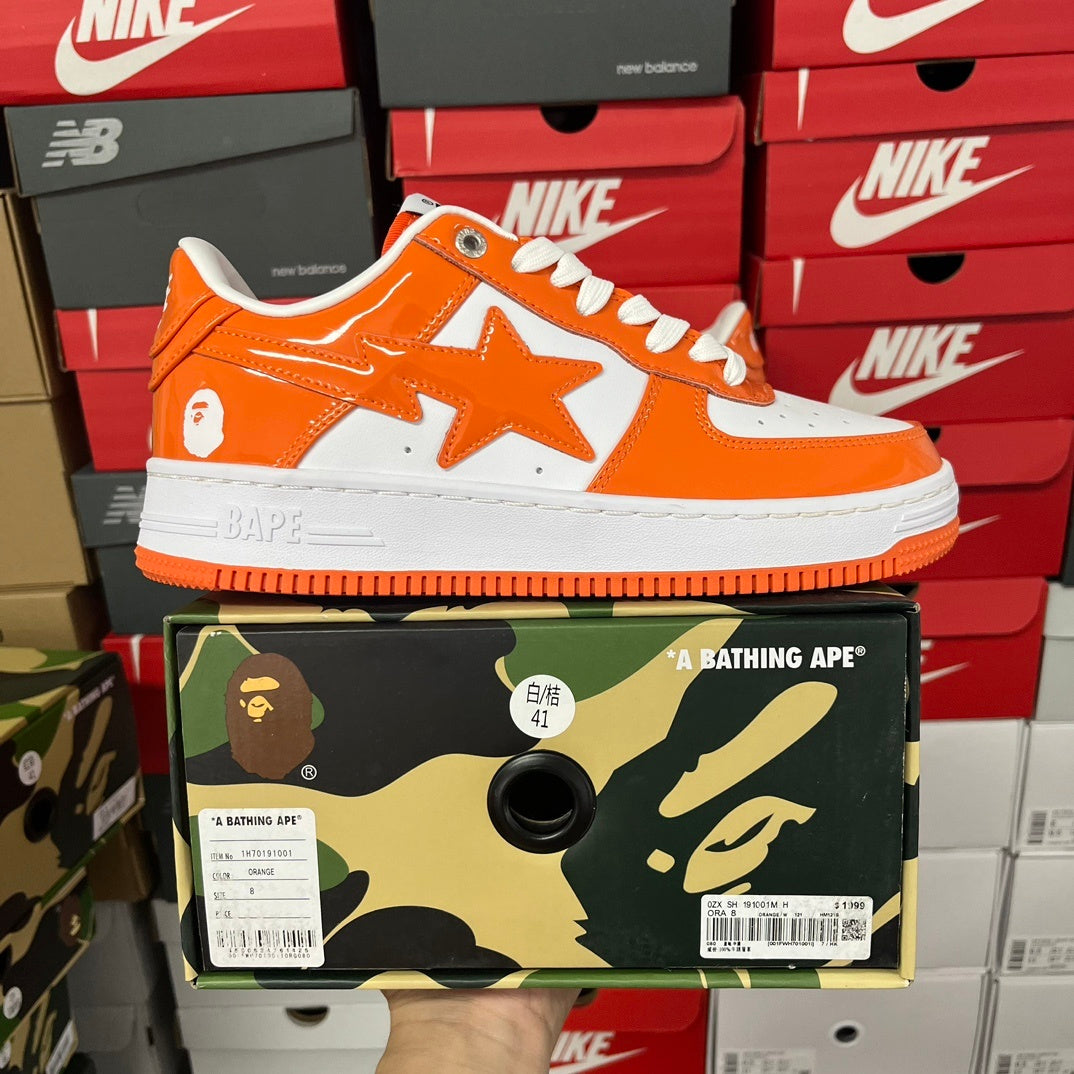 Bape Sta Low Orange