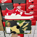 Bape Sta Patent Leather White Red