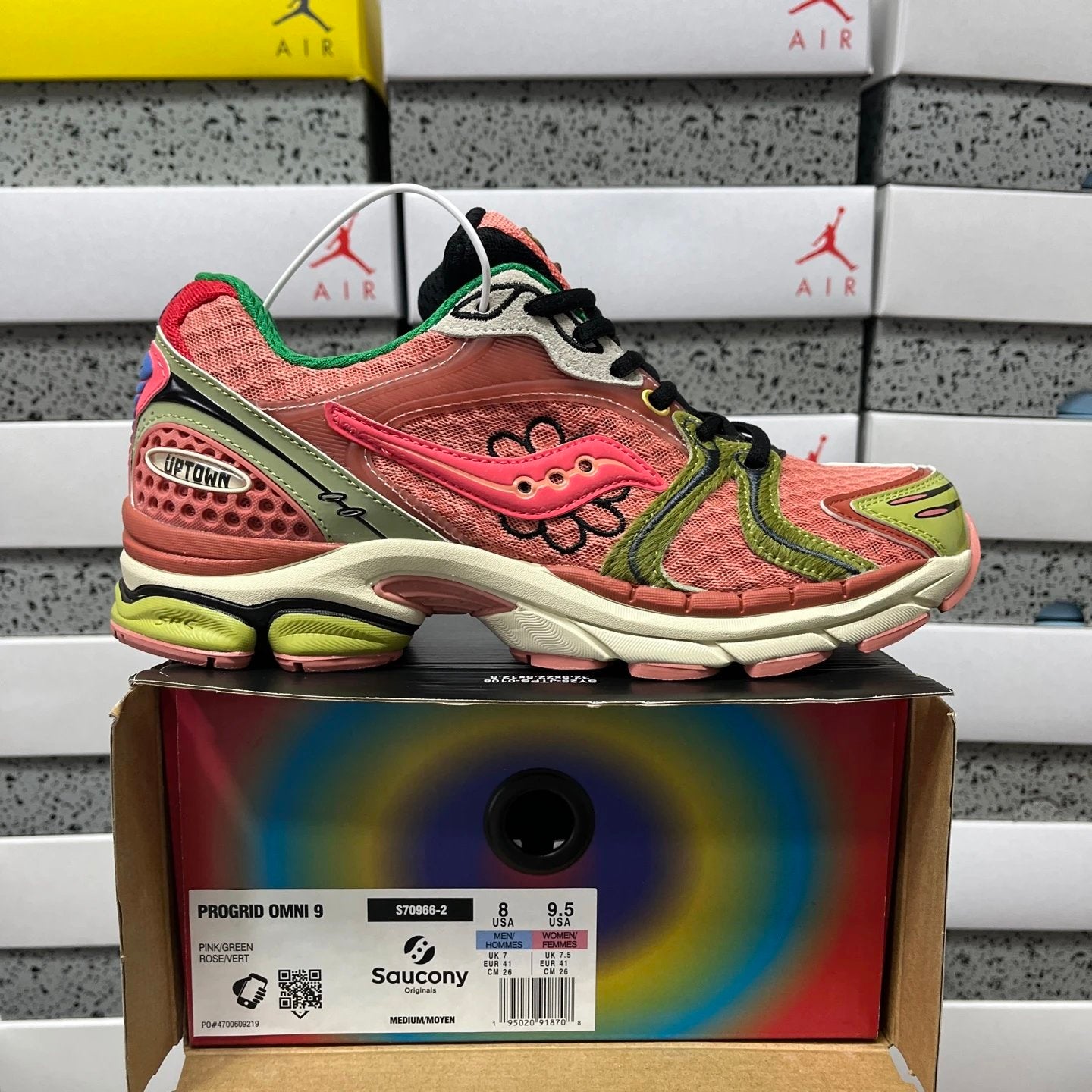 Jae Tips x Saucony ProGrid Triumph 4 'Flowers Pack - Peach'