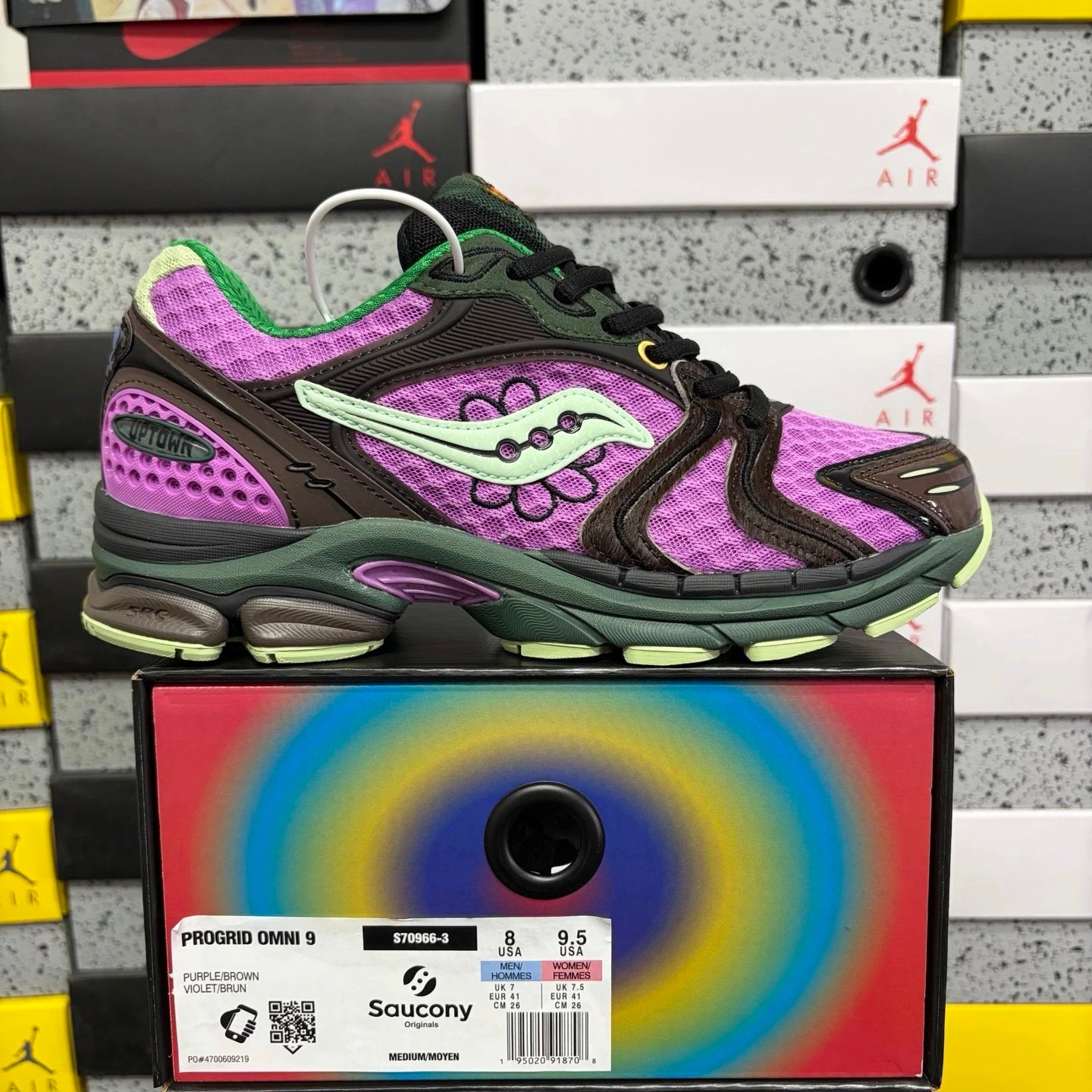 Jae Tips x Saucony ProGrid Triumph 4 'Flowers Pack - Violet'