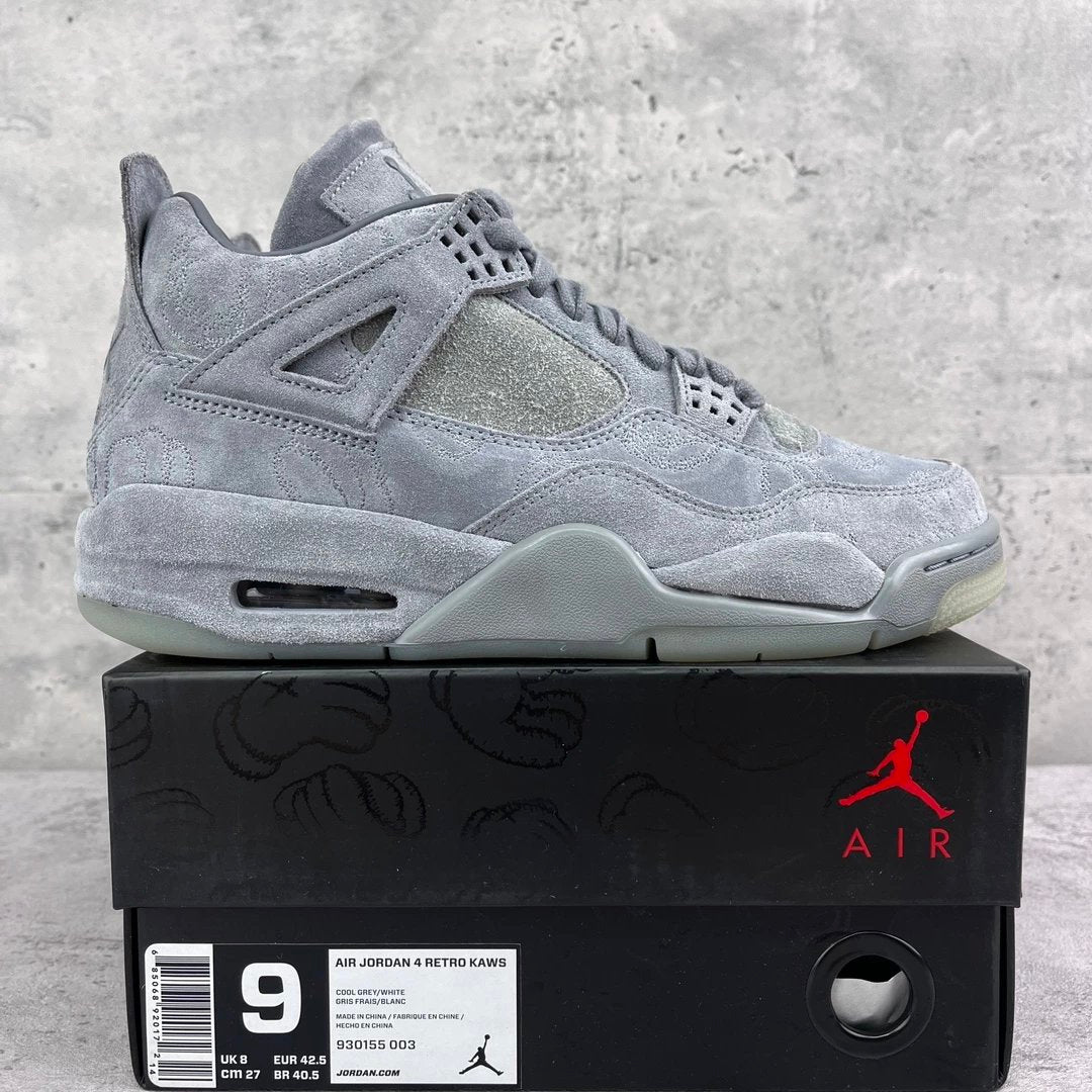 KAWS x Air Jordan 4 Retro 'Cool Grey' Sample