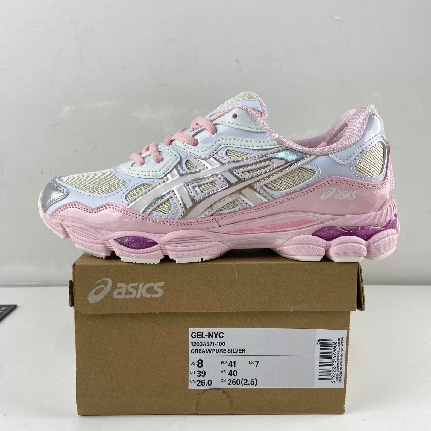 Kicki Yang Zhang x ASICS Gel NYC 'Cream Pink'
