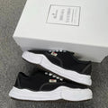 Maison Mihara Yasuhiro Baker OG Sole Canvas Low 'Black'