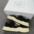 Maison Mihara Yasuhiro Baker OG Sole Vintage Canvas Low 'Black'