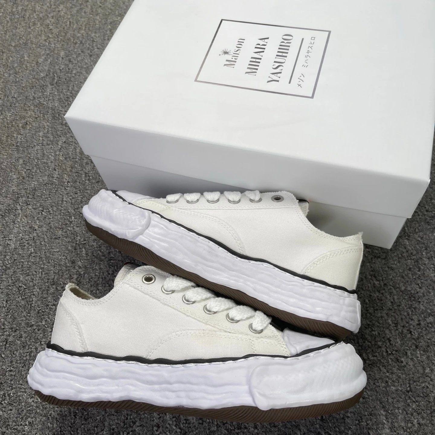 Maison Mihara Yasuhiro Peterson 23 OG Sole Canvas Low 'White'